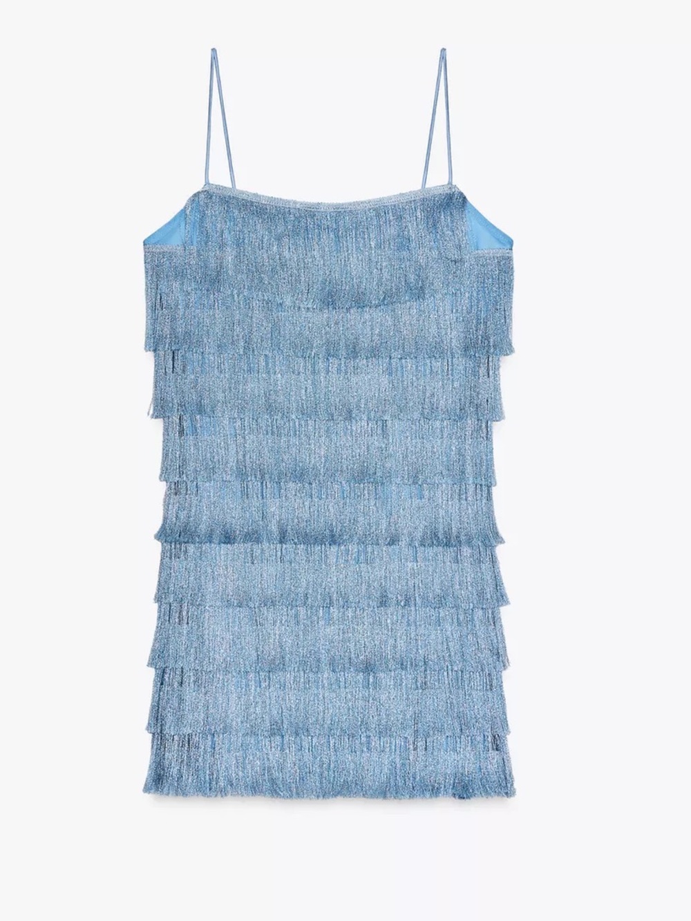 Zara Fringed Mini Dress - Picture 11 of 16